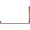Ekena Millwork Steel Hanging Shelf Bracket, Hammered Copper 2"W x 12"D x 7"H BKTM02X12X07HSHCO - alternate 9